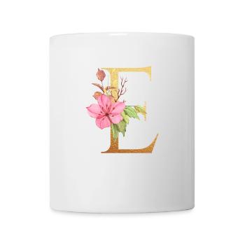 Letter E - Mug - white - Front