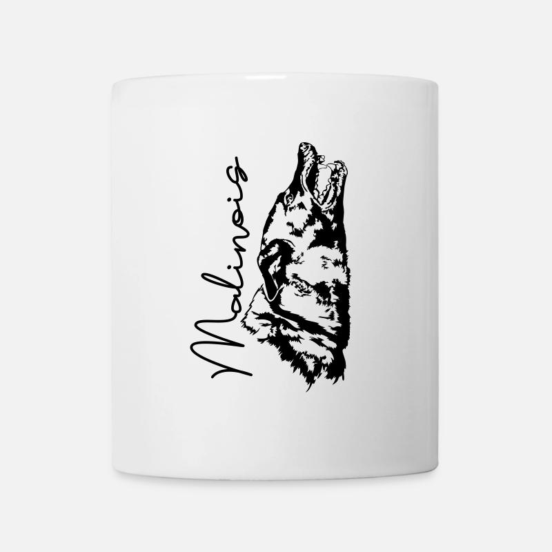 MALINOIS Hundesport Hunde Hund Mali IGP Wilsigns - Tasse - Weiß