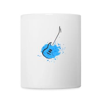 Electric Guitar - Mug - white - Front