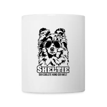 SHELTIE coolster Hund Hundespruch Wilsigns - Tasse - Weiß - Vorne