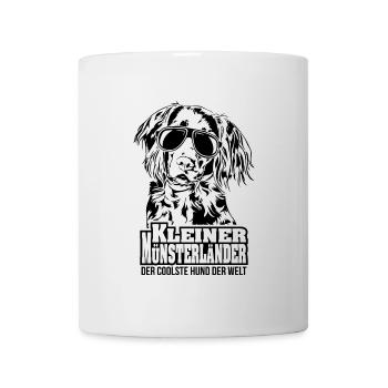 KLEINER MÜNSTERLÄNDER coolster Hund Hundespruch - Tasse - Weiß - Vorne