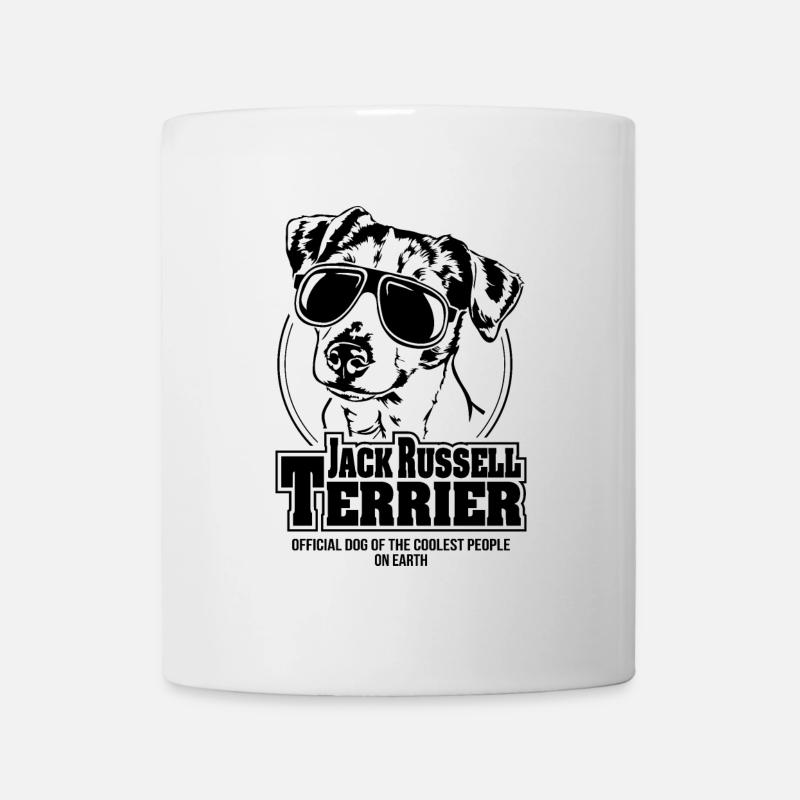 JACK RUSSELL TERRIER coolest people Hunde Spruch - Tasse - Weiß