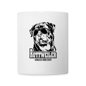 ROTTWEILER coolest dog ever Dog saying dogs - Mug - white - Front