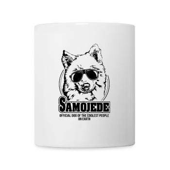 SAMOJEDE les gens les plus cool chiens disant chien Wilsigns - Mug blanc - blanc - Devant