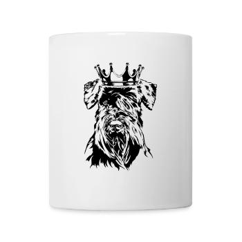 SCHNAUZER Krone Chiens Wilsigns - Mug blanc - blanc - Devant