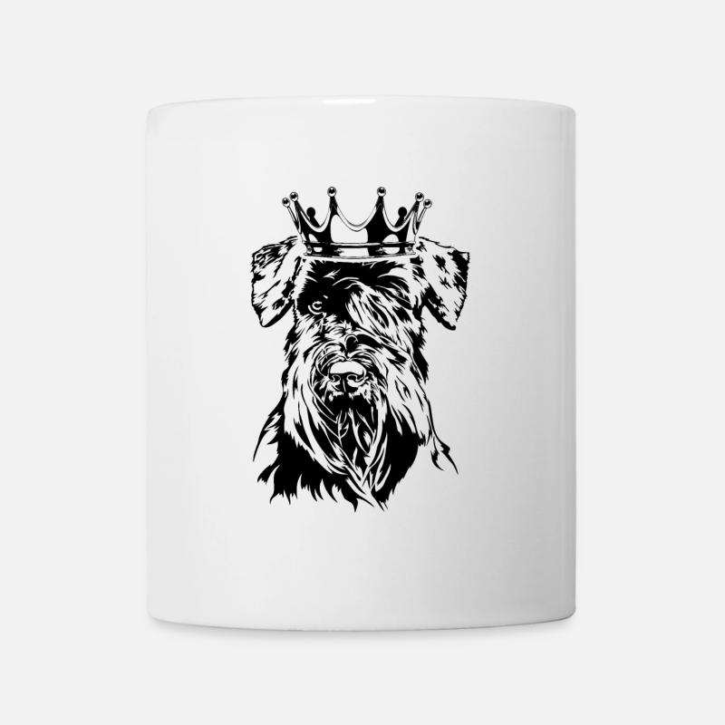 SCHNAUZER Krone Hunde Hund Wilsigns - Tasse - Weiß