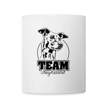 TEAM GREYHOUND Dogs Dog Sport Greyhound Wilsigns - Mug - white - Front