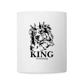 BERGER AUSTRALIEN Roi de tout Wilsigns - Mug blanc - blanc - Devant