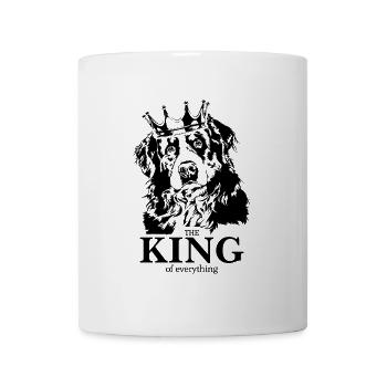 BERNESE MOUNTAIN DOG King dog saying dogs Wilsigns - Mug - white - Front