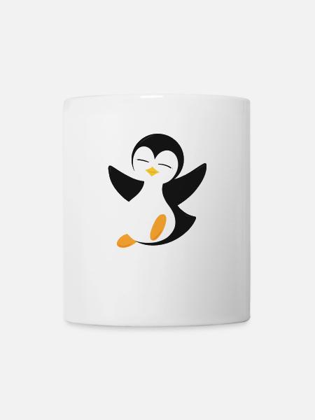 Pinguin - Tasse - Weiß