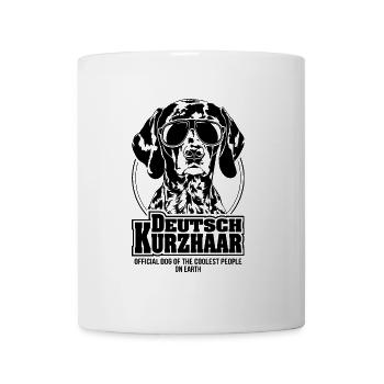 Les gens allemands à poil court les plus cool disent Wilsigns - Mug blanc - blanc - Devant