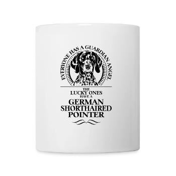 German Shorthaired Pointer Guardian Angel Wilsigns - Tasse - Weiß - Vorne