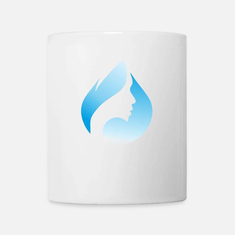 Raindrops - Tasse - Weiß
