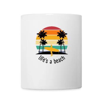 Life's a beach - Mug - white - Front