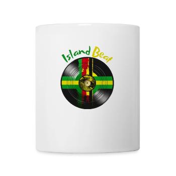 Island Beat - Rhythms of the Tropics and Sun - Mug - white - Front
