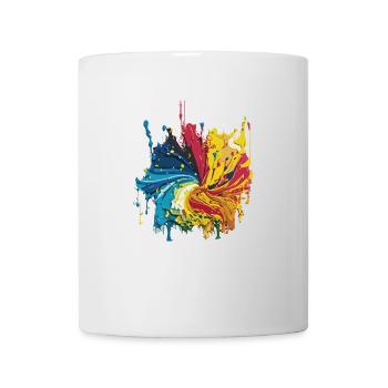 Oil Rainbow - Mug - white - Front