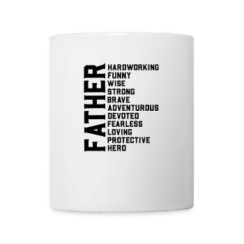 Bester Vater aller Zeiten - Tasse - Weiß - Vorne