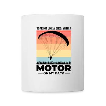 Paramotor Pilot Paramotoring Powered Paraglider - Mug - white - Front