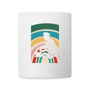 Kochen Küchenchef - Tasse - Weiß - Vorne