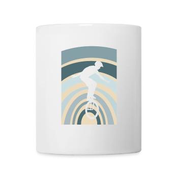 Einradfahren Artist Hochrad - Tasse - Weiß - Vorne
