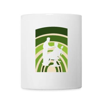 Friseur Frisieren Schere - Tasse - Weiß - Vorne