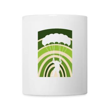 Skydiving Paragliding Adrenaline - Mug - white - Front