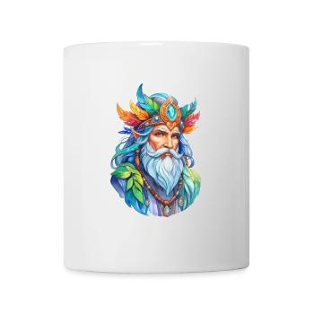 Aquarelles de druide - Mug blanc - blanc - Devant