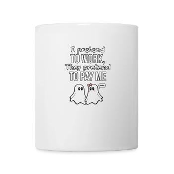 GHOST QUOTES 04 - Mug - white - Front