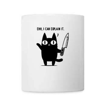 CAT | Ehh, I can explain it - Mug - white - Front