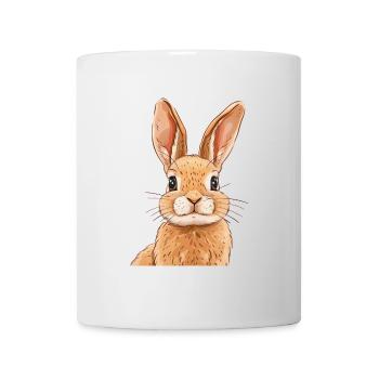 Hasenzahn Häschen Ostern - Tasse - Weiß - Vorne