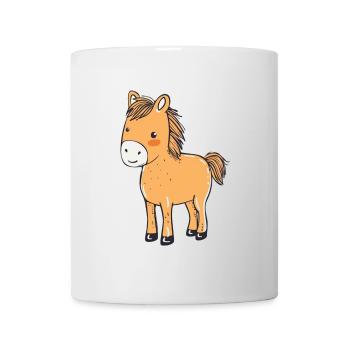 Horse Hooves Rider - Mug - white - Front