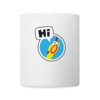 HI Chicken - Mug - white - Front