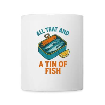 Retro Sardine Slice – Summer Pop - Tasse - Weiß - Vorne