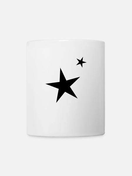 étoiles - Mug blanc - blanc