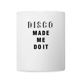 disco - Mug blanc - blanc - Devant