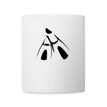 ailerons - Mug blanc - blanc - Devant