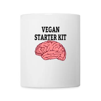 Vegan veggie vegan saying - Mug - white - Front