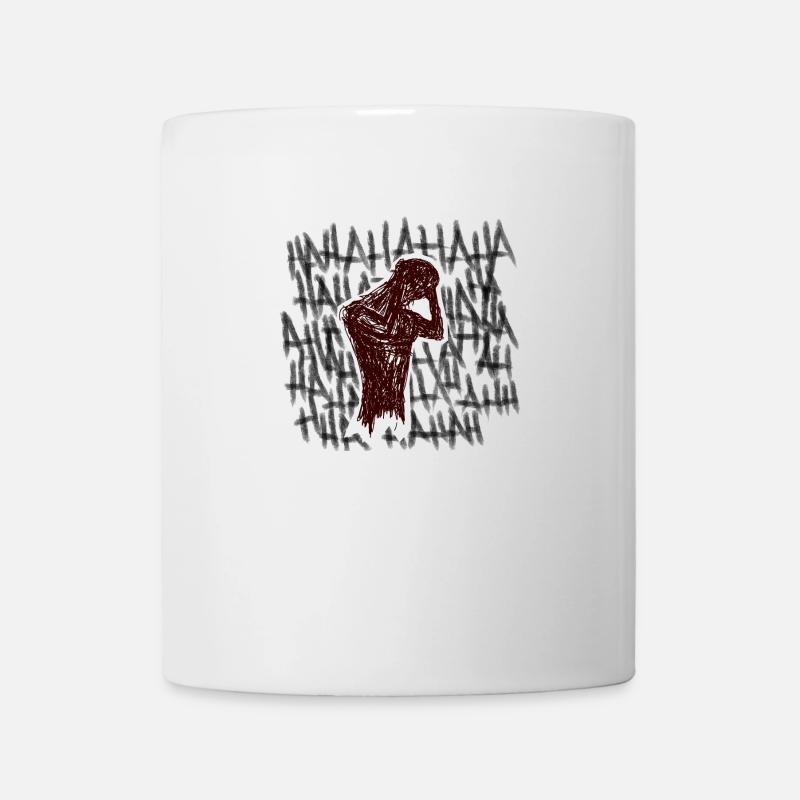 Mobbing - Tasse - Weiß