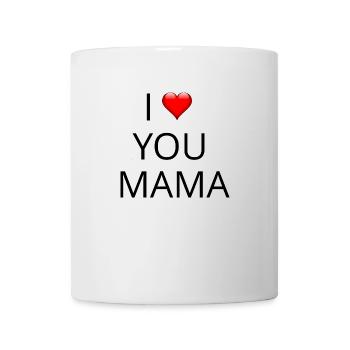 I LOVE YOU MOM - Mug - white - Front