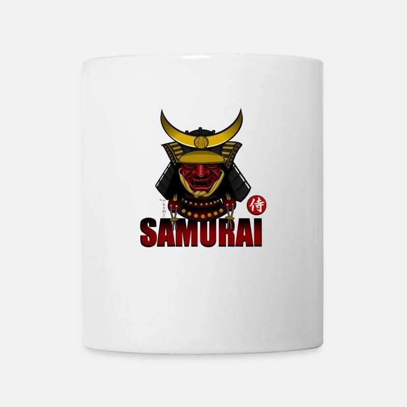 Samouraï - Mug blanc - blanc