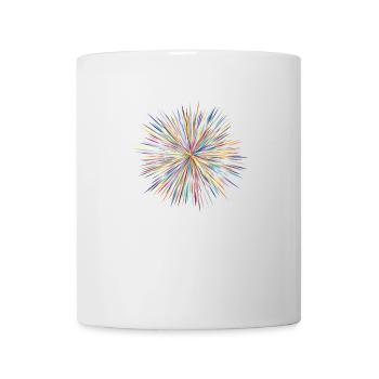 Explosion - Tasse - Weiß - Vorne