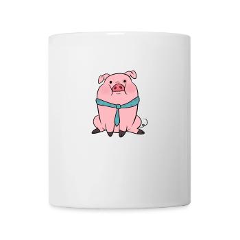 petit cochon - Mug blanc - blanc - Devant