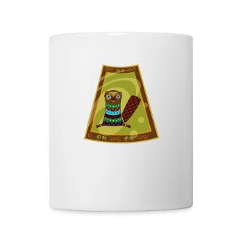 Biber - Tasse - Weiß - Vorne