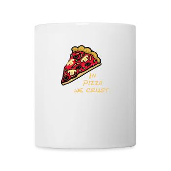 Gift idea for pizza fans / pizza lovers. - Mug - white - Front