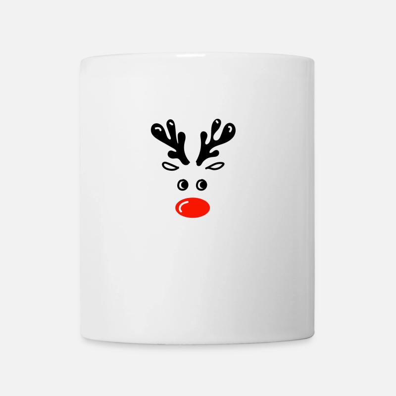 Rudolf Reintier | Noël - Mug blanc - blanc