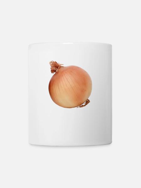 Zwiebel - Tasse - Weiß