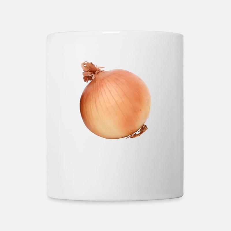 Zwiebel - Tasse - Weiß