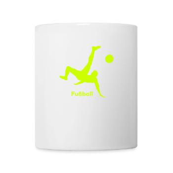 football - Mug blanc - blanc - Devant
