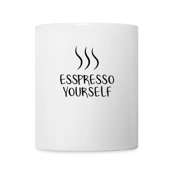 café - Mug blanc - blanc - Devant