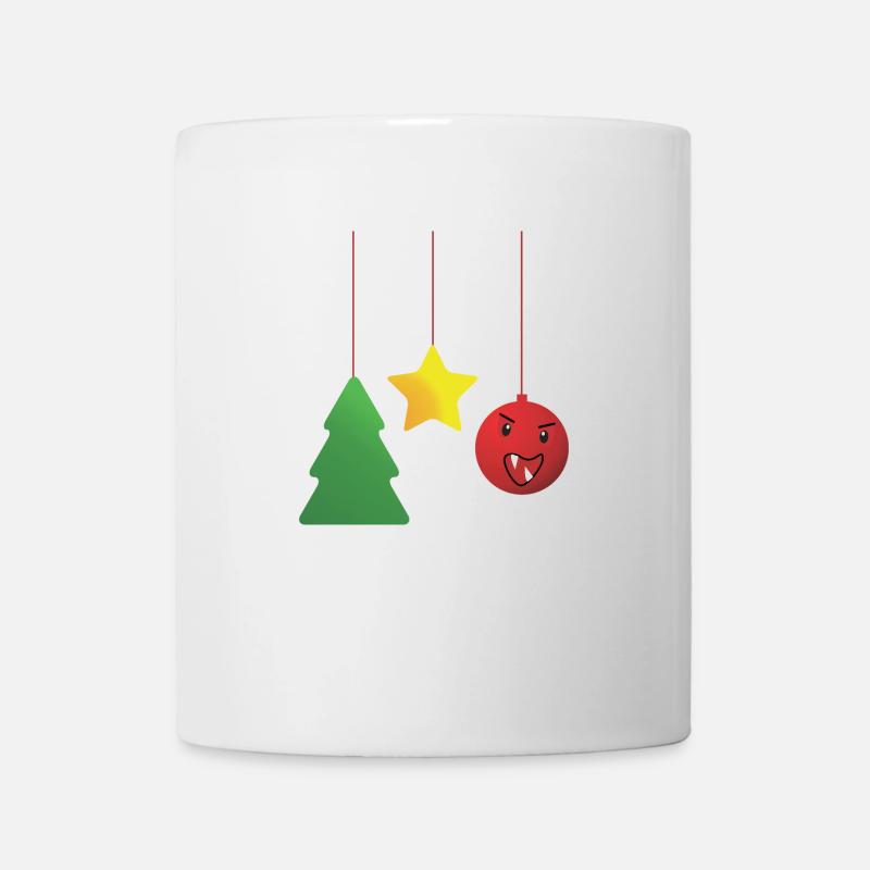 Zombie Ball Ugly Christmas-christmascontest- - Mug blanc - blanc